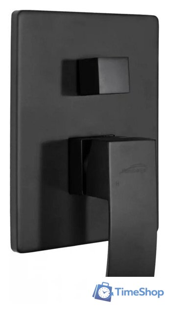 Душевая система  Hansberge H6077 (черный матовый) - Изображение №2 — Интернет-магазин Time-Shop