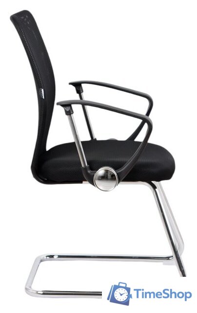 Офисный стул King Style SHP-21 Bani Chrome FL (черный) - Изображение №3 — Интернет-магазин Time-Shop