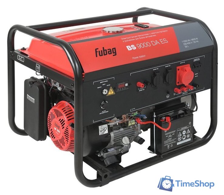 Бензиновый генератор Fubag BS 9000 DA ES 641093 - Изображение №1 — Интернет-магазин Time-Shop