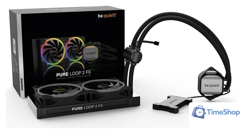 Система жидкостного охлаждения для процессора be quiet! Pure Loop 2 FX 240mm BW013 - Изображение №3 — Интернет-магазин Time-Shop