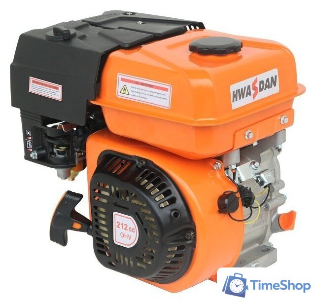 Бензиновый двигатель Hwasdan H210 (W shaft) - Изображение №1 — Интернет-магазин Time-Shop