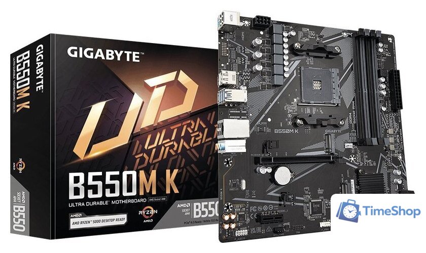 Материнская плата Gigabyte B550M K (rev. 1.0) - Изображение №3 — Интернет-магазин Time-Shop