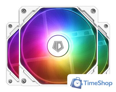 Комплект вентиляторов для корпуса ID-Cooling TF-12025-ARGB-TRIO-SNOW - Изображение №1 — Интернет-магазин Time-Shop