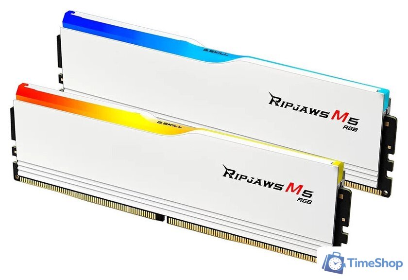 Оперативная память G.Skill Ripjaws M5 RGB 2x32ГБ DDR5 6000 МГц F5-6000J3238G32GX2-RM5RW - Изображение №2 — Интернет-магазин Time-Shop