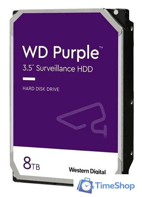 Жесткий диск WD Purple 8TB WD85PURU - Изображение №1 — Интернет-магазин Time-Shop