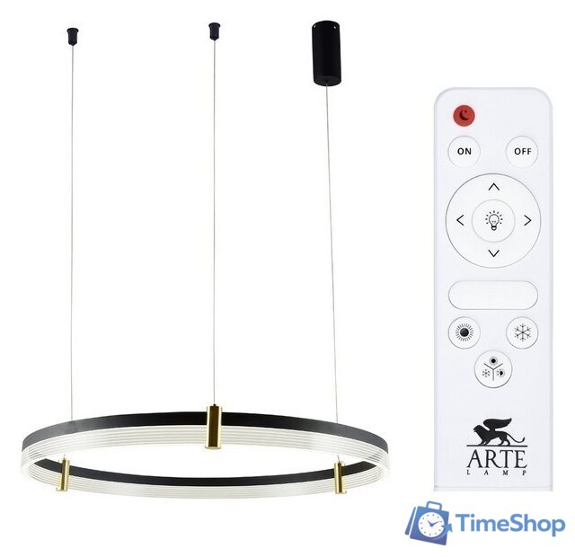 Подвесная люстра Arte Lamp Mercury A2183SP-1BK - Изображение №1 — Интернет-магазин Time-Shop