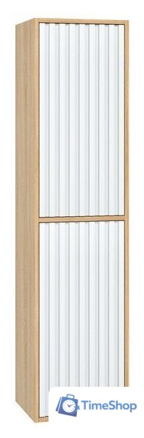  Onika Шкаф-полупенал Дайлер 35 403568 (белый/дуб сонома) - Изображение №1 — Интернет-магазин Time-Shop