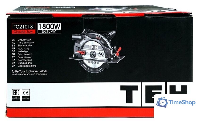 Дисковая (циркулярная) пила TEH TC21018 - Изображение №13 — Интернет-магазин Time-Shop