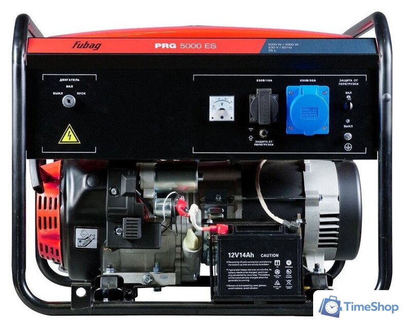 Бензиновый генератор Fubag PRG 5000 ES 46715 - Изображение №4 — Интернет-магазин Time-Shop