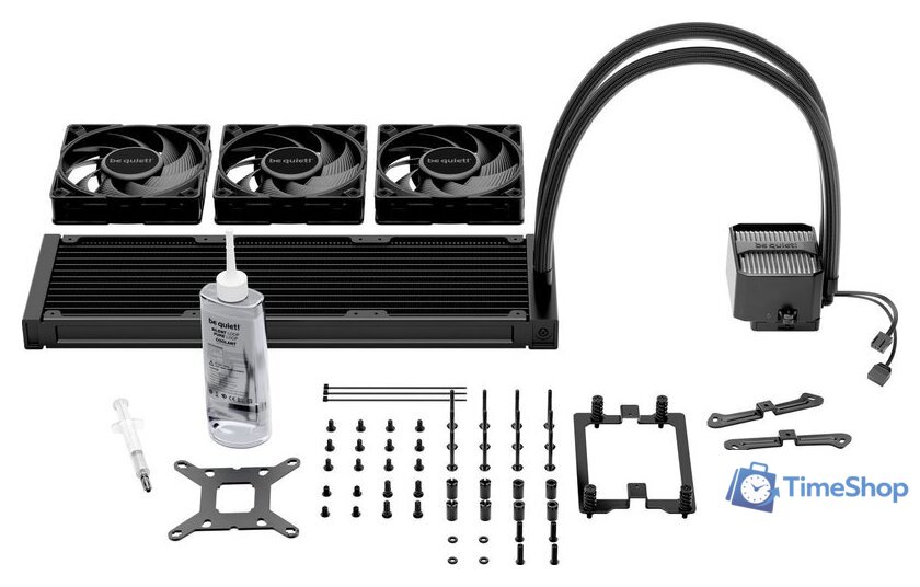 Система жидкостного охлаждения для процессора be quiet! Silent Loop 3 360mm BW025 - Изображение №7 — Интернет-магазин Time-Shop