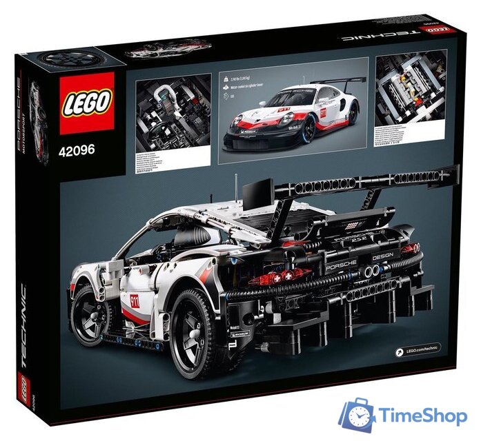 Конструктор LEGO Technic 42096 Porsche 911 RSR - Изображение №2 — Интернет-магазин Time-Shop