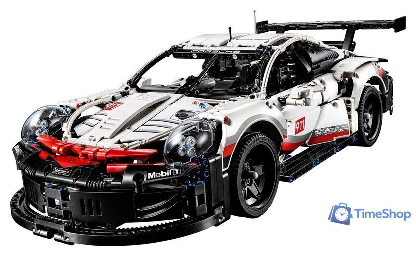 Конструктор LEGO Technic 42096 Porsche 911 RSR - Изображение №4 — Интернет-магазин Time-Shop