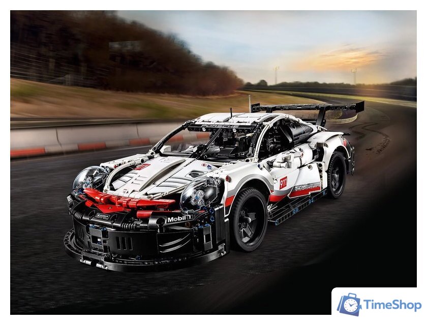 Конструктор LEGO Technic 42096 Porsche 911 RSR - Изображение №9 — Интернет-магазин Time-Shop