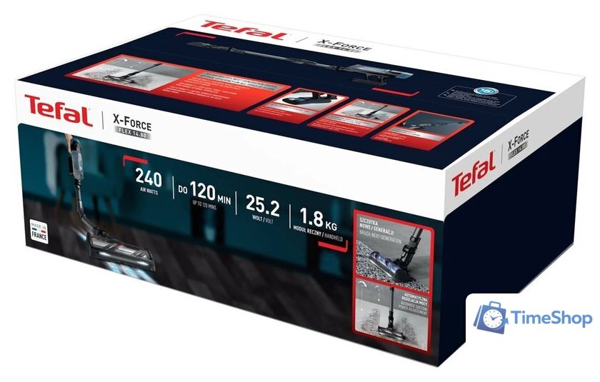 Пылесос Tefal X-Force Flex 14.80 Cordless Stick Vacuum TY9BC1WO - Изображение №15 — Интернет-магазин Time-Shop