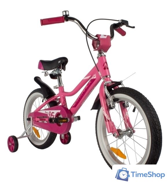 Детский велосипед Novatrack Novara 16 2022 165ANOVARA.PN22 (розовый) - Изображение №3 — Интернет-магазин Time-Shop