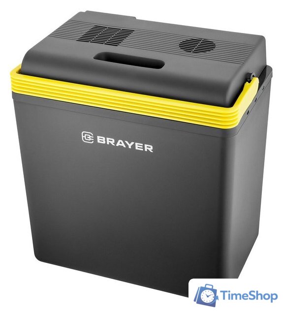 Термоэлектрический автохолодильник Brayer BR6331 20л (черный) - Изображение №5 — Интернет-магазин Time-Shop