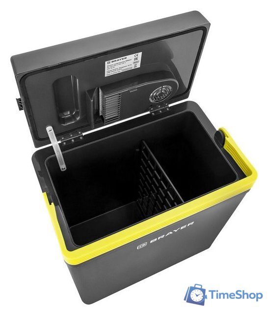 Термоэлектрический автохолодильник Brayer BR6331 20л (черный) - Изображение №8 — Интернет-магазин Time-Shop