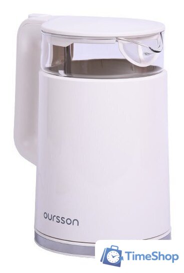 Электрический чайник Oursson EK1732W/IV - Изображение №3 — Интернет-магазин Time-Shop