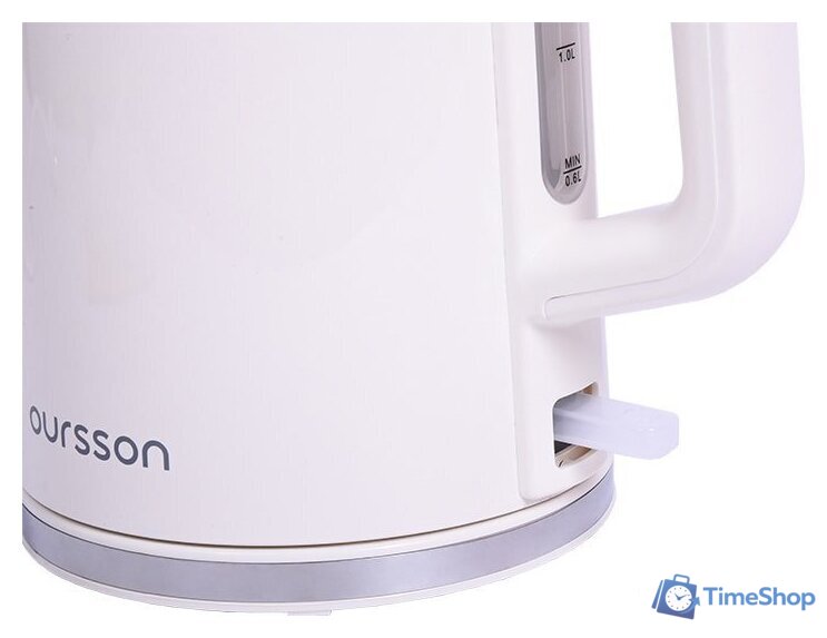 Электрический чайник Oursson EK1732W/IV - Изображение №6 — Интернет-магазин Time-Shop