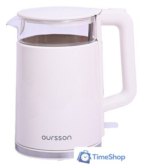 Электрический чайник Oursson EK1732W/IV - Изображение №1 — Интернет-магазин Time-Shop
