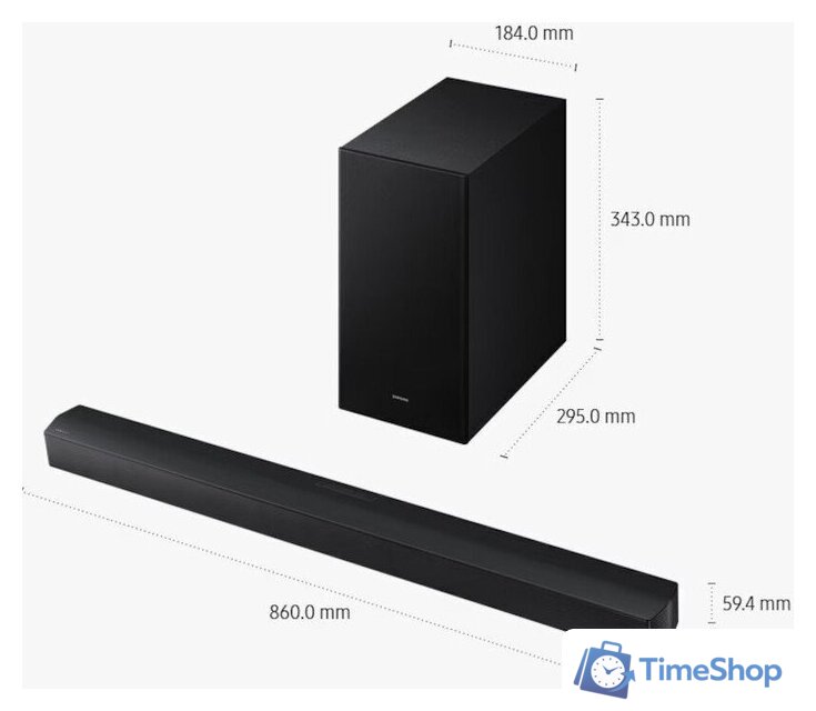 Саундбар Samsung HW-B650F - Изображение №3 — Интернет-магазин Time-Shop