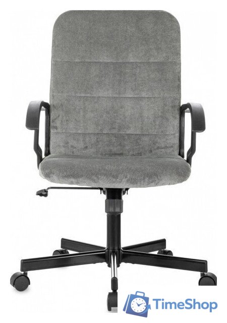 Офисное кресло Бюрократ Triest (серый Fabric Light-19) - Изображение №2 — Интернет-магазин Time-Shop
