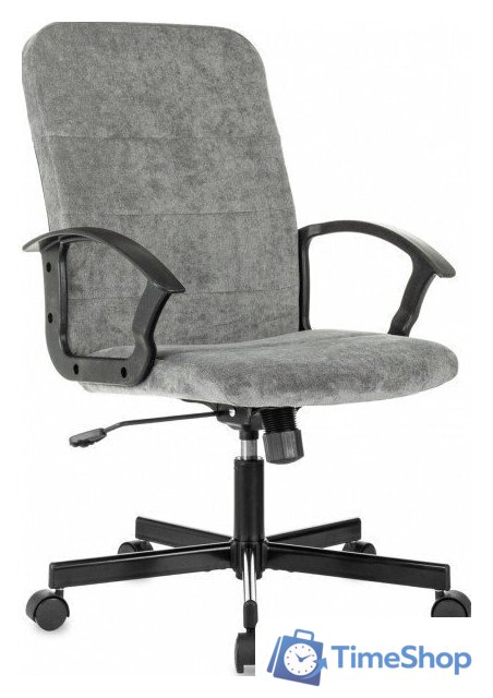 Офисное кресло Бюрократ Triest (серый Fabric Light-19) - Изображение №1 — Интернет-магазин Time-Shop