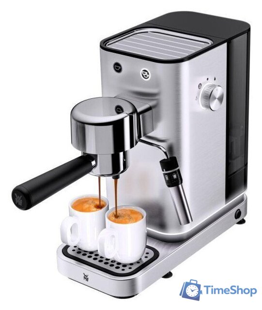 Рожковая кофеварка WMF 0412370011 - Изображение №4 — Интернет-магазин Time-Shop