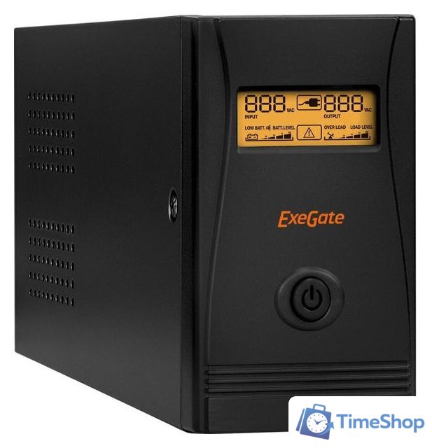 Источник бесперебойного питания ExeGate SpecialPro Smart LLB-600.LCD.AVR.C13.RJ.USB - Изображение №1 — Интернет-магазин Time-Shop