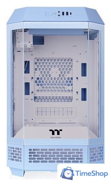 Корпус Thermaltake The Tower 250 Hydrangea Blue CA-1Z9-00SFWN-00 - Изображение №1 — Интернет-магазин Time-Shop