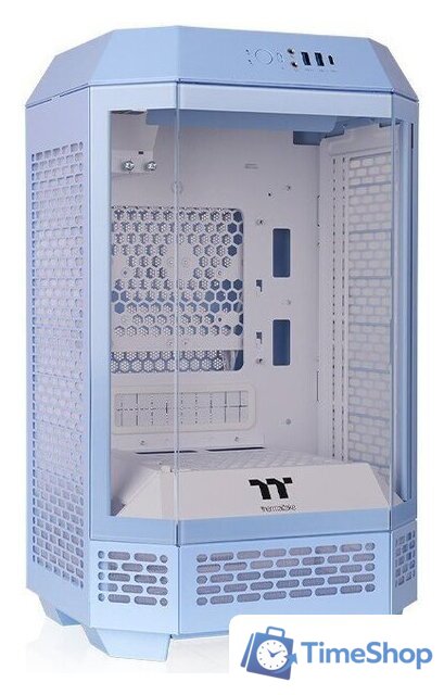 Корпус Thermaltake The Tower 250 Hydrangea Blue CA-1Z9-00SFWN-00 - Изображение №2 — Интернет-магазин Time-Shop