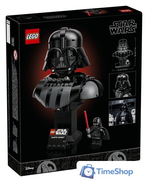 Конструктор LEGO Star Wars 75439 Бюст Дарта Вейдера - Изображение №14 — Интернет-магазин Time-Shop