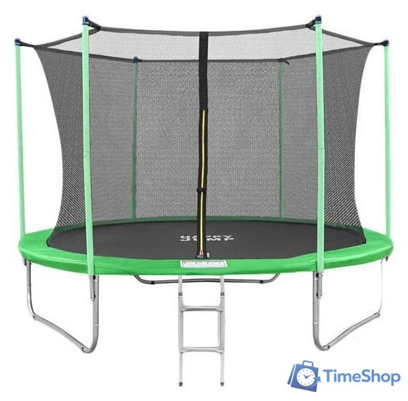 Батут Happy Jump 10ft-i Pro 312 см с внутренней сеткой и лестницей - Изображение №1 — Интернет-магазин Time-Shop