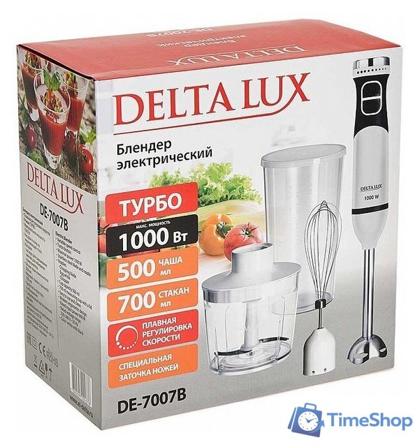 Погружной блендер Delta LUX DE-7007B - Изображение №8 — Интернет-магазин Time-Shop