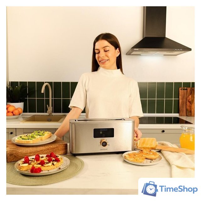 Тостер Cecotec Touch&Toast Extra 04845 - Изображение №9 — Интернет-магазин Time-Shop
