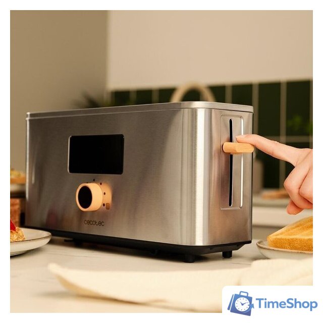 Тостер Cecotec Touch&Toast Extra 04845 - Изображение №4 — Интернет-магазин Time-Shop