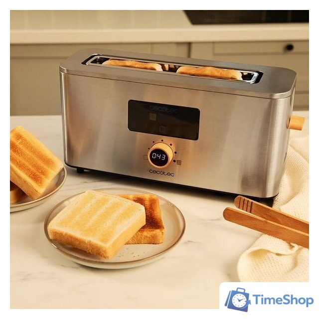 Тостер Cecotec Touch&Toast Extra 04845 - Изображение №6 — Интернет-магазин Time-Shop