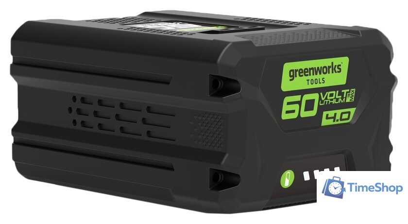 Аккумулятор Greenworks G60B4 (60В/4 Ah) - Изображение №1 — Интернет-магазин Time-Shop