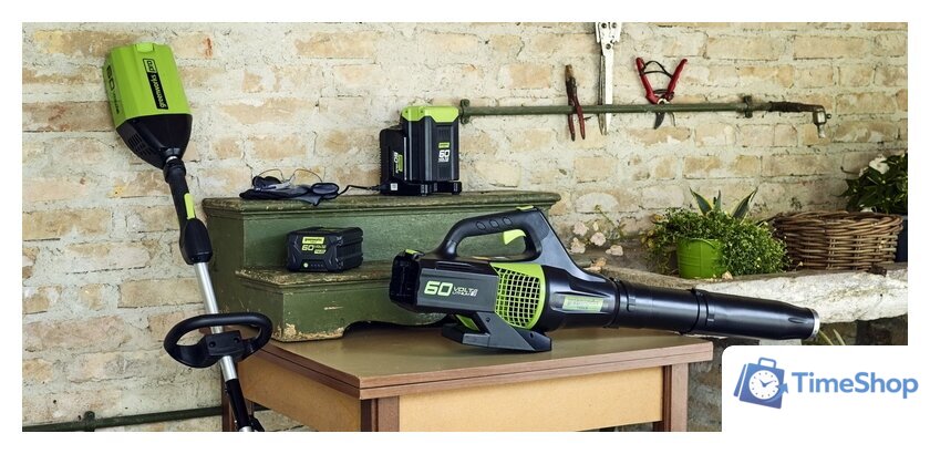 Аккумулятор Greenworks G60B4 (60В/4 Ah) - Изображение №3 — Интернет-магазин Time-Shop