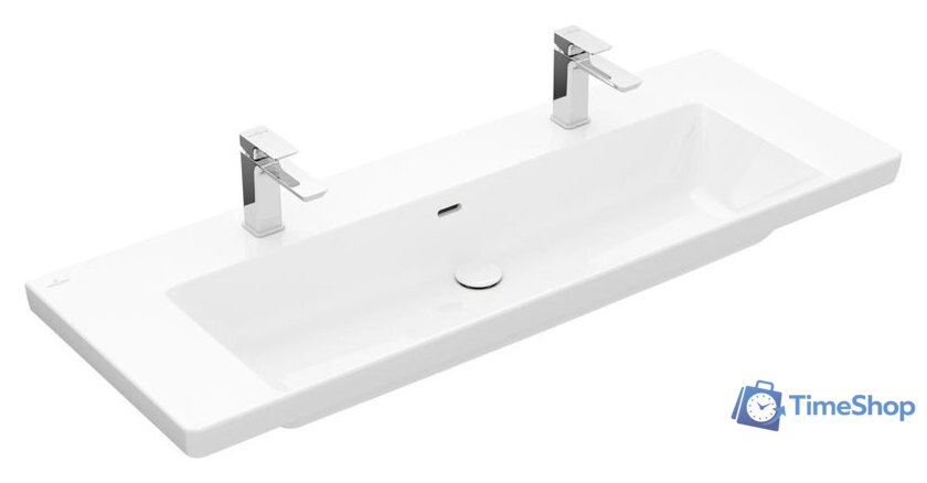 Умывальник Villeroy & Boch Subway 3.0 4A70D4R1 - Изображение №2 — Интернет-магазин Time-Shop