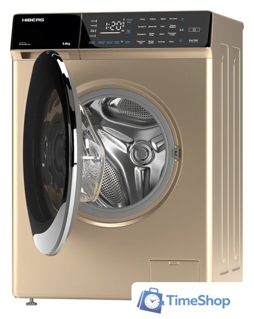 Стиральная машина Hiberg I-DDQ9 712 G - Изображение №4 — Интернет-магазин Time-Shop