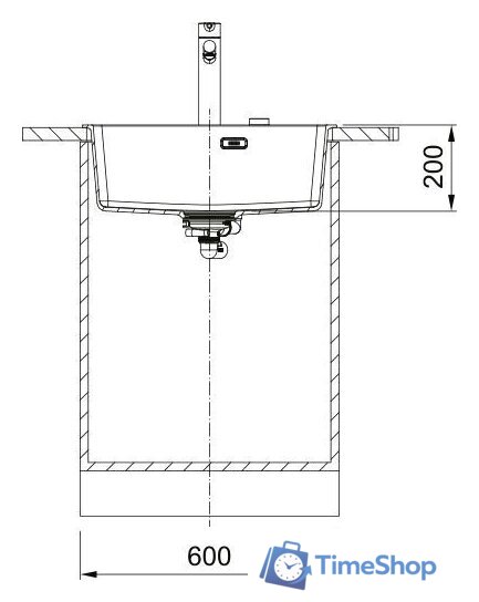 Кухонная мойка Franke Maris MRG 610-54 114.0731.688 (графит) - Изображение №4 — Интернет-магазин Time-Shop