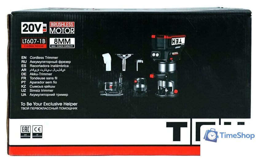 Кромочно-петельный фрезер TEH LT607-1B (с 1-им АКБ, сумка) - Изображение №2 — Интернет-магазин Time-Shop