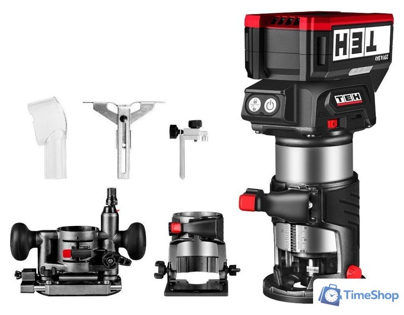 Кромочно-петельный фрезер TEH LT607-1B (с 1-им АКБ, сумка) - Изображение №1 — Интернет-магазин Time-Shop