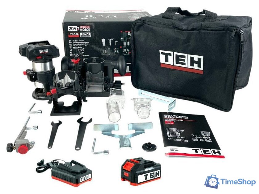 Кромочно-петельный фрезер TEH LT607-1B (с 1-им АКБ, сумка) - Изображение №17 — Интернет-магазин Time-Shop