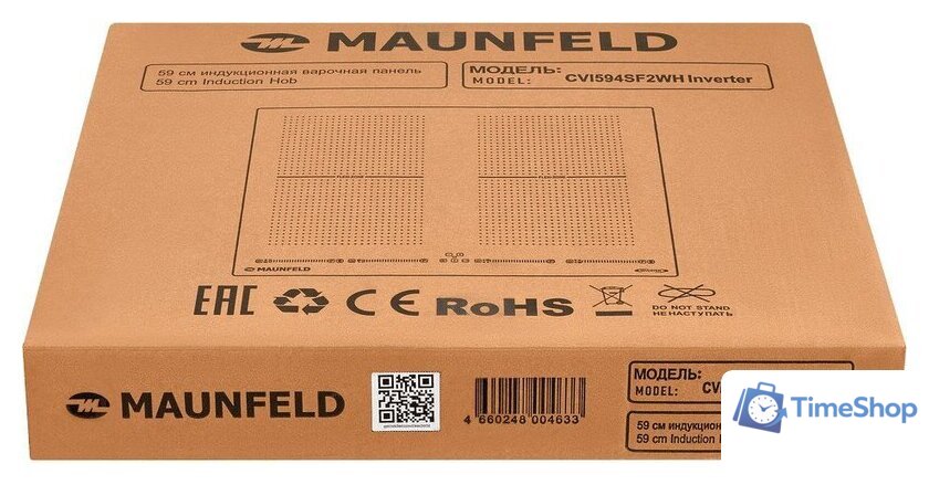 Варочная панель MAUNFELD CVI594SF2WH Inverter - Изображение №8 — Интернет-магазин Time-Shop