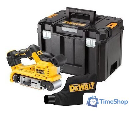 Ленточная шлифмашина DeWalt DCW220NT (без АКБ, кейс) - Изображение №1 — Интернет-магазин Time-Shop
