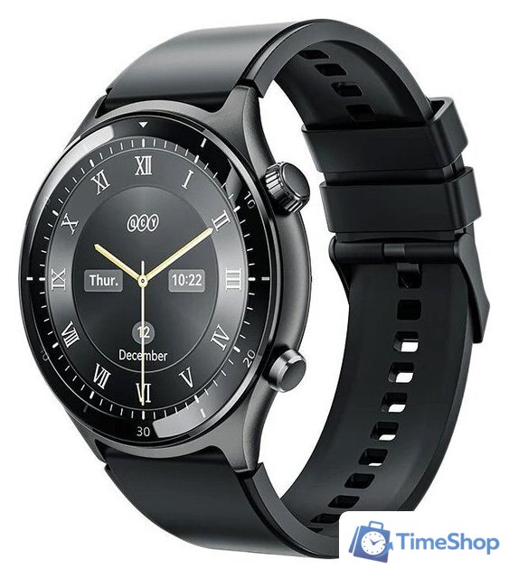 Умные часы QCY Watch Active GT (черный) - Изображение №1 — Интернет-магазин Time-Shop