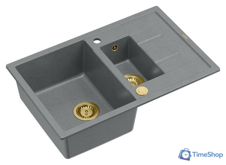 Кухонная мойка Quadron HB8224U5-G1_P2O - Изображение №1 — Интернет-магазин Time-Shop