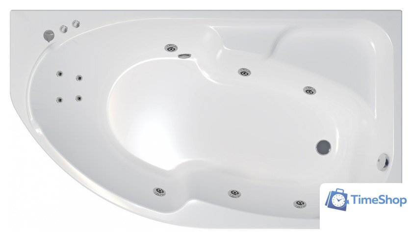 Ванна Triton София 170x95 R Стандарт Flat (с гидромассажем) - Изображение №1 — Интернет-магазин Time-Shop